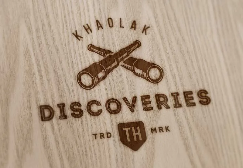 Khao Lak Discoveries retro logo